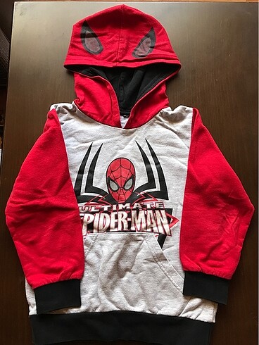 Spiderman erkek çocuk kapüşonlu sweat