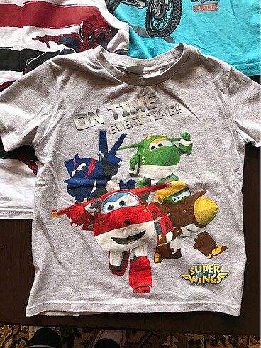 LC Waikiki 3lü erkek çocuk tshirt 3-4-5 yaş