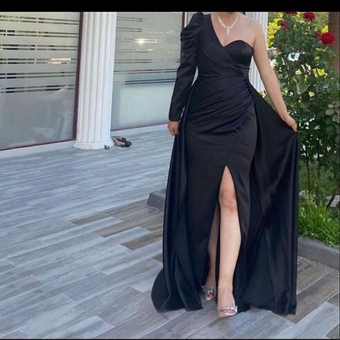 xl Beden Gece elbisesi