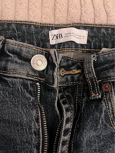 Zara Orjinal Zara Dar Paça Jean Pantolon