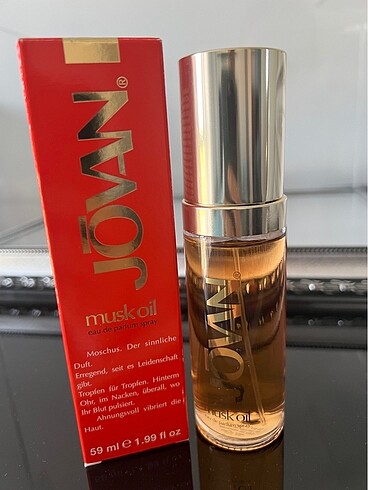 Jovan musk oil kadın parfüm orjinaldir