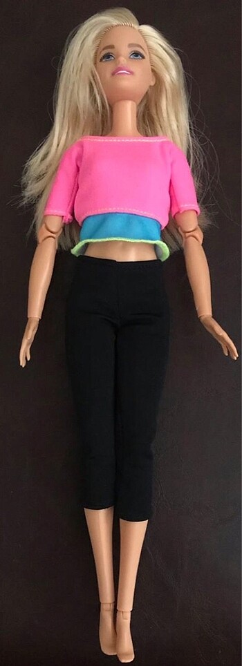  Beden Renk Barbie Sonsuz Hareket Bebegi