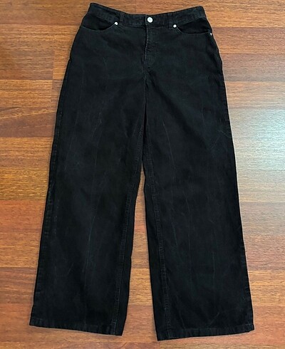 H&M Fitilli Kadife Pantolon