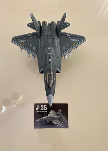 J-35 Gri Stealth Savaş Uçağı Model Kiti