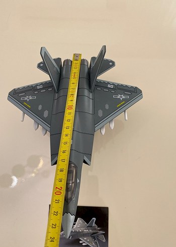 Beden Renk J-35 Gri Stealth Savaş Uçağı Model Kiti