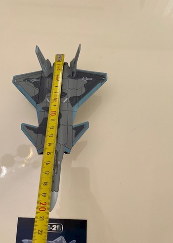 Beden Gri Kamuflajlı j20 Model Uçak Seti