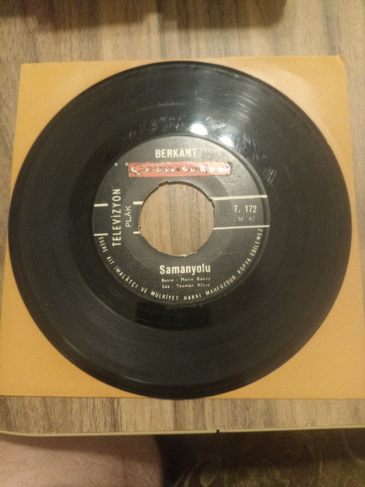 Berkant - samanyolu 45'lik Plak - Görsel 2