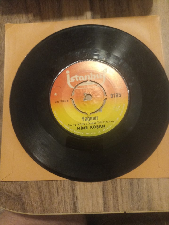 Mine Kosan - Vicdan Azabı 45'lik Plak - Görsel 2