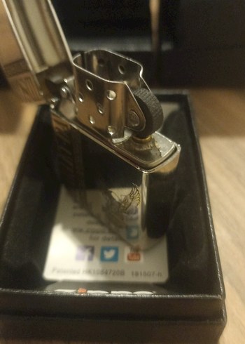 Altın Renkli Harley Davidson Biker Rozeti - Görsel 4