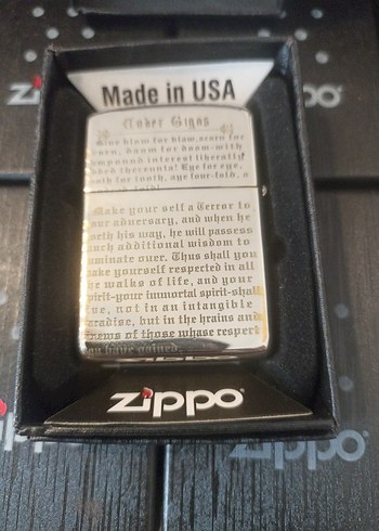 Zippo Altın Renk Vintage Erkek Rozeti - Görsel 2