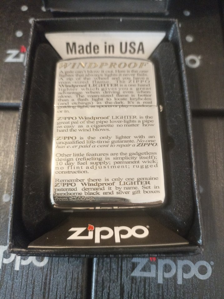 Zippo Made in USA Benzinli Çakmak - Görsel 2