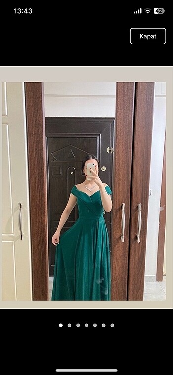 Yeşil Abiye