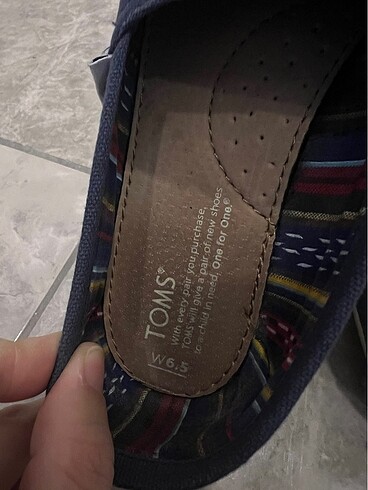 36,5 Beden lacivert Renk Toms espadril