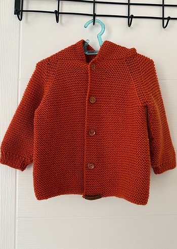 Erkek Çocuk Örgü Hırka Uzun Kollu - Görsel 3