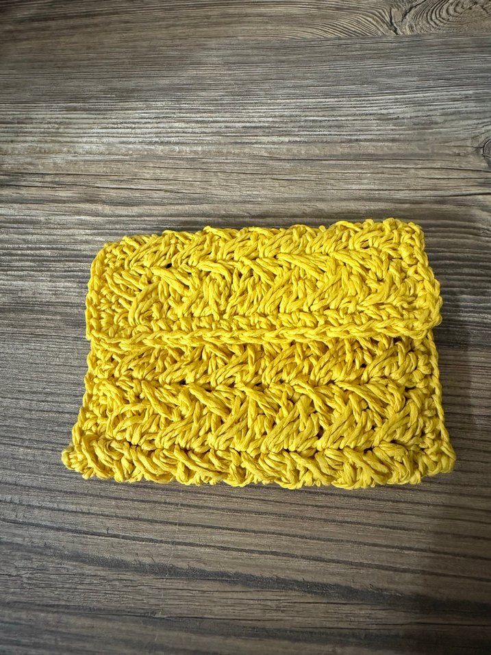 Örgü  mini cüzdan  istenilen  renklerde şipariş. Üzerine yapılır - Görsel 2