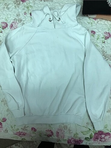 şapkalı sweatshirt
