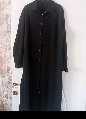 46 Beden Siyah tunik %80 polyester kumaş