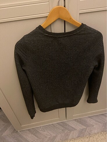 s Beden gri Renk Yuvarlak yak sweat