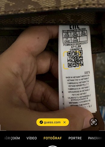 Beden Guess Orjinal çanta