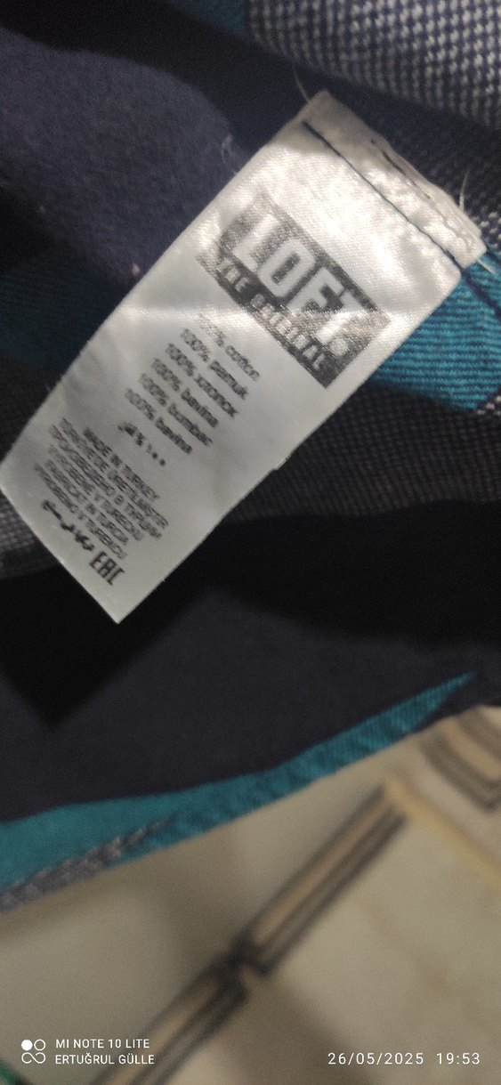 Loft Erkek Gri Çizgili Sokak Stili Gömlek - Görsel 3