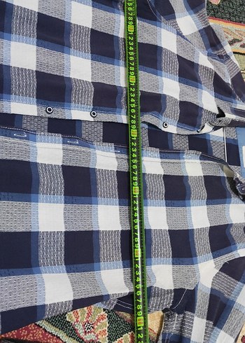 Gri Baskılı Uzun Kollu Erkek Gömlek - Görsel 7