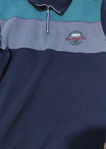 Gri Fermuarlı Erkek Sweatshirt - Görsel 5