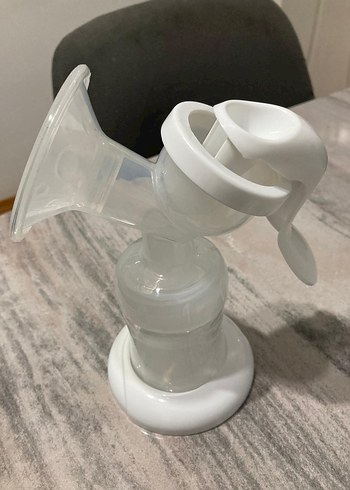 Beyaz Manuel Göğüs Pompası BPA'sız - Görsel 2