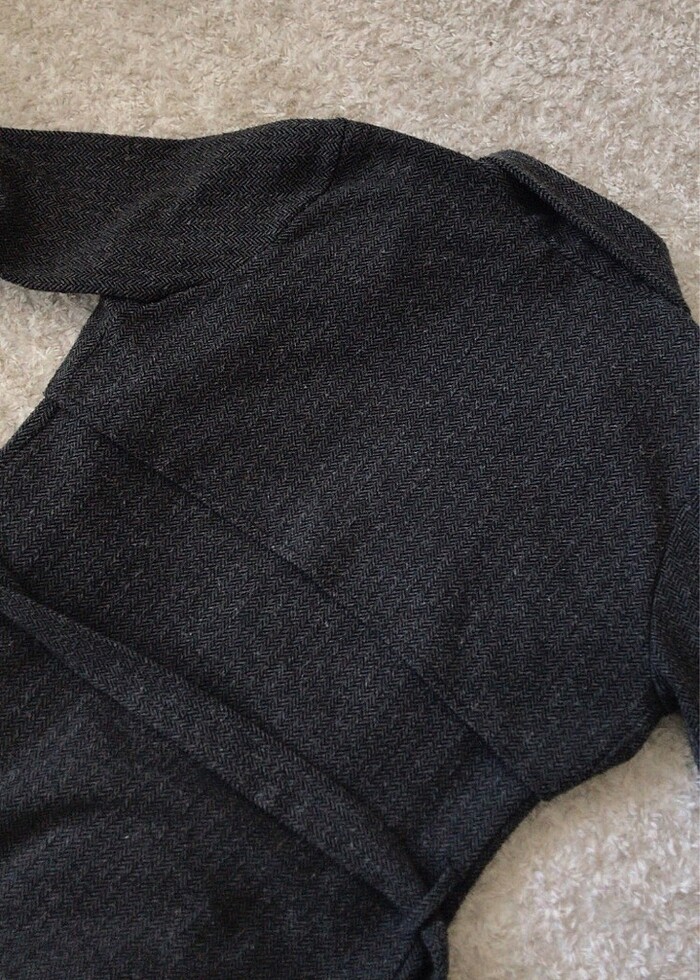 Örme Trençkot - Görsel 3