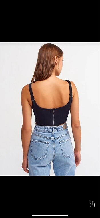 Fermuarlı crop