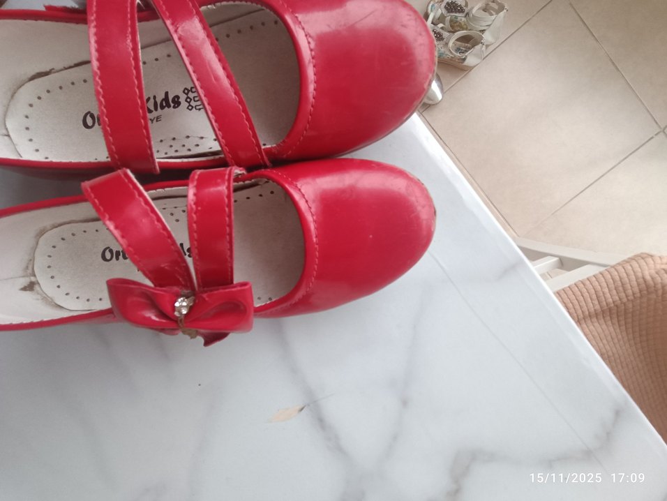 kız çocuk babet ayakkabı - Görsel 2