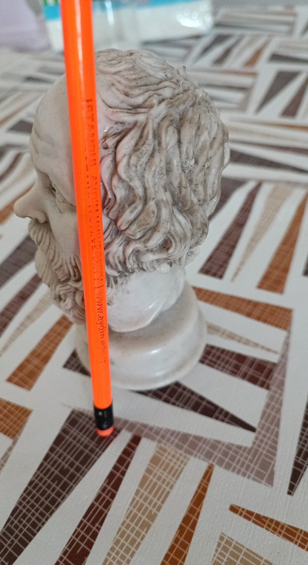 Sokrates heykel büst hediyelik - Görsel 4