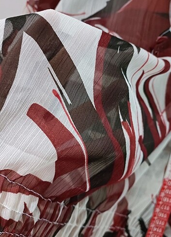 Yazlık şifon elbise tunik  - Görsel 2