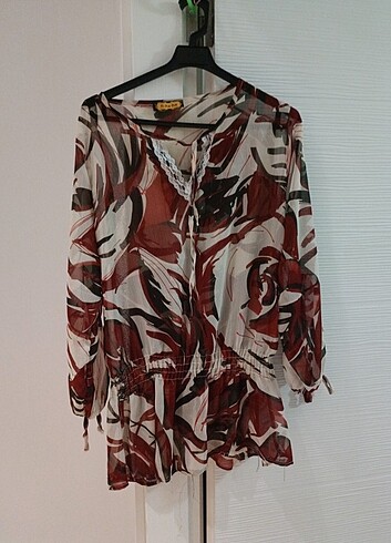 Yazlık şifon elbise tunik  - Görsel 5