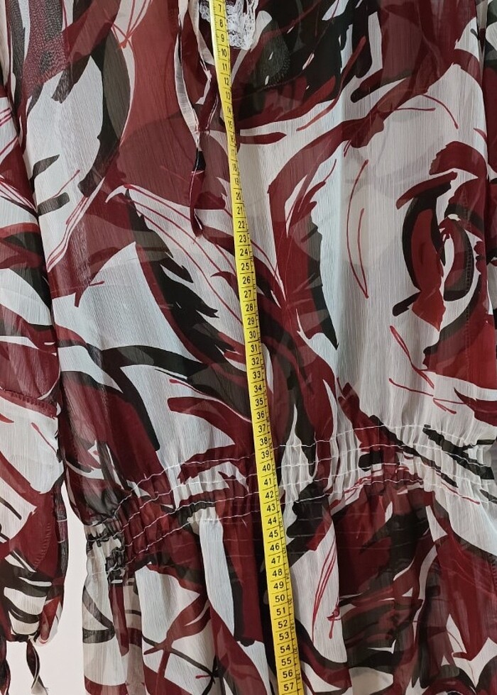 Yazlık şifon elbise tunik  - Görsel 3