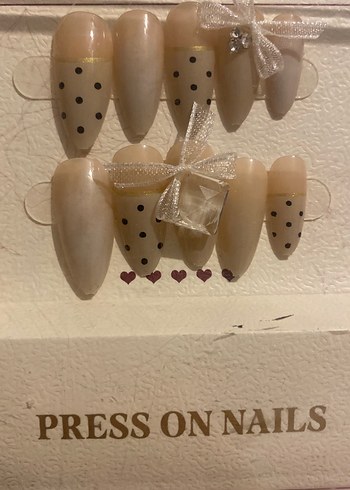 Nail art kurdele pinterest takma tırnak - Görsel 3