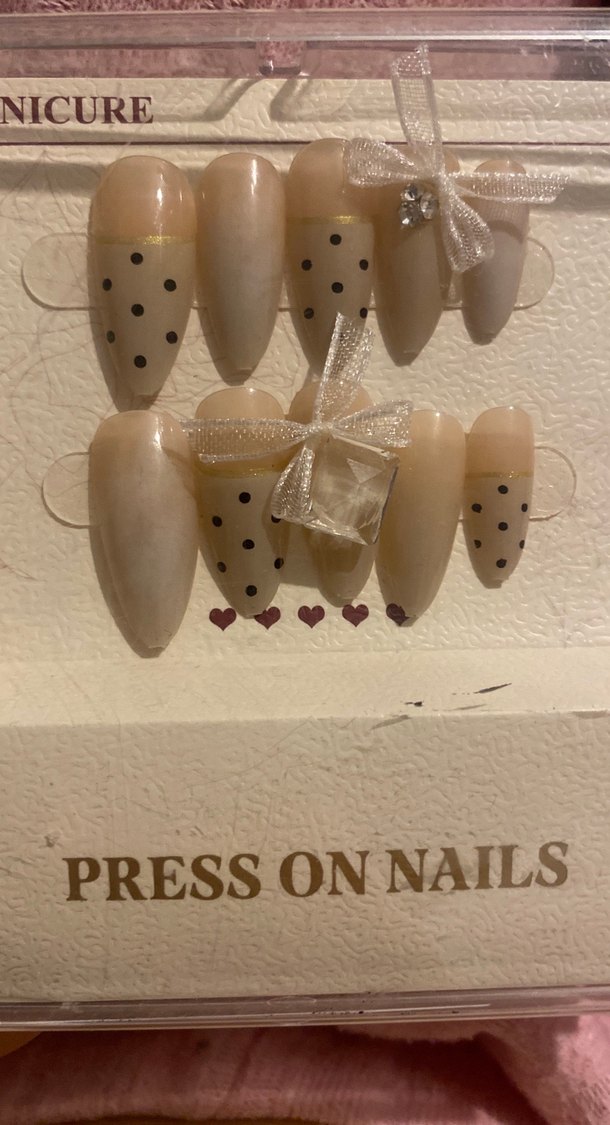 Nail art kurdele pinterest takma tırnak - Görsel 3