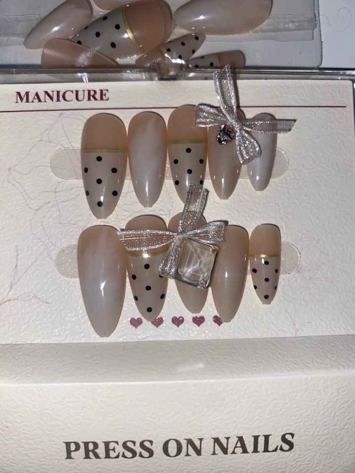 Nail art kurdele pinterest takma tırnak - Görsel 2