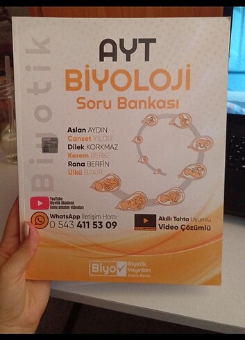 Ayt biyoloji biyotik soru bankası 