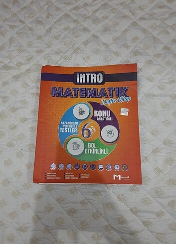 İntro mozaik 6 sınıf matematik Defter kitap