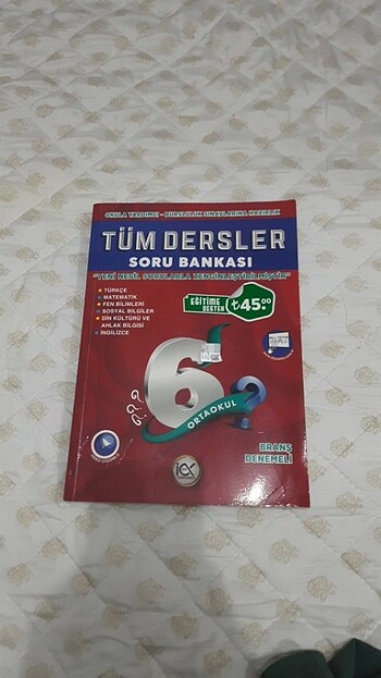 Ilk önce Yayıncılık 6.sınıf tüm dersler soru bankası