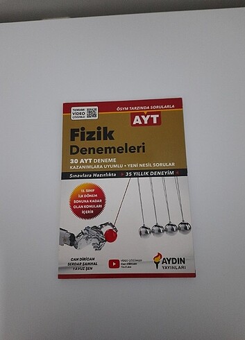 Aydın Yayınları AYT fizik denemesi