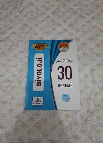 Para Yayınları AYT biyoloji denemesi
