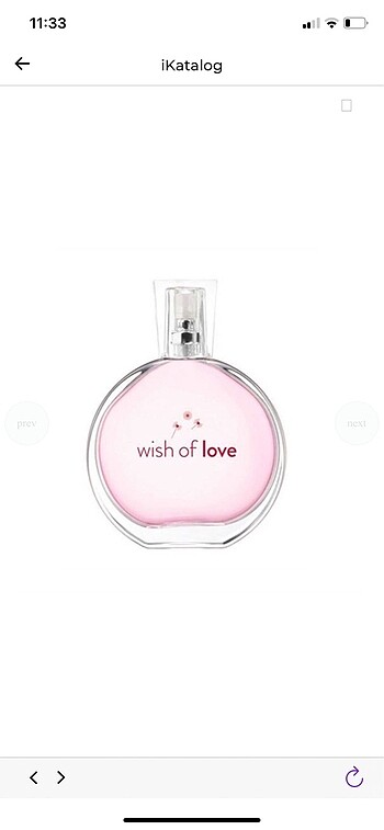 Avon Wısh of love edt bayan parfümü