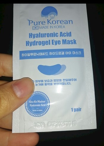 PureKorean Hyaluronik Asitli Göz Altı Maskesi - Görsel 2