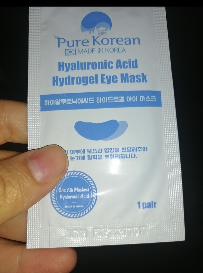 PureKorean Hyaluronik Asitli Göz Altı Maskesi - Görsel 2