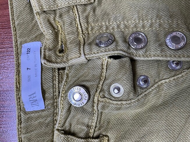 7 Yaş Beden Zara pantolon