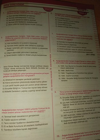 KPSS Tarihin Kara Kutusu Soru Bankası - Görsel 3
