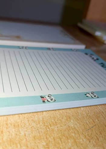 bloknot Renkli Sevimli Defterler - Görsel 3