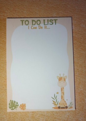 bloknot Renkli Sevimli Defterler - Görsel 5