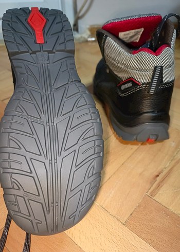 YDS İŞ AYAKKABISI 42 no sıfır Siyah Gri Bağcıklı Erkek Spor Bot - Görsel 5